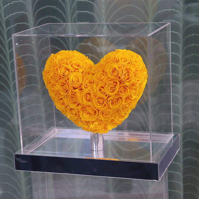 Fashion Simple Love Rose Decoration Gift Box