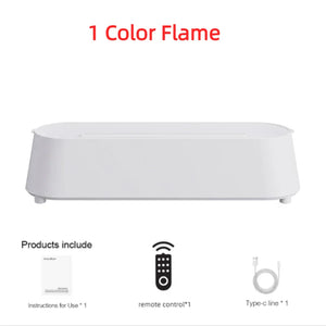 White 1 color Flame