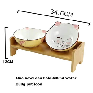 Two bowls and standA