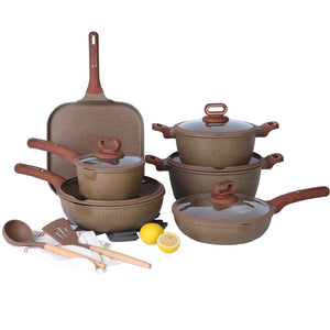 brown 16pcs