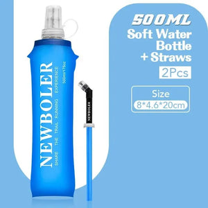 500ml and Straws