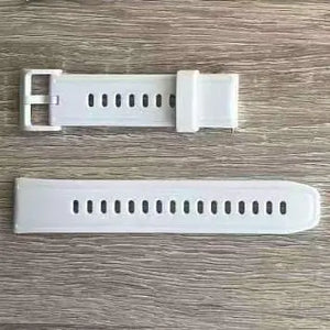 white watch band