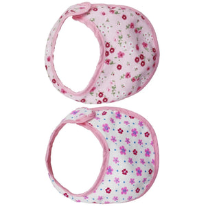 2pcs Doll Bibs