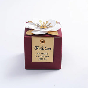 Wine red gold card