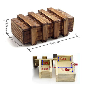 Wooden Puzzle Box