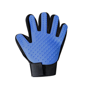Left hand blue