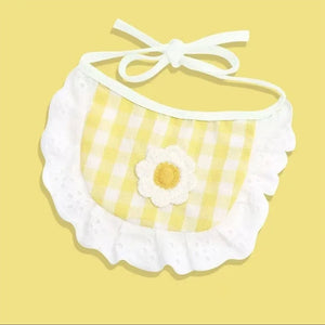 Yellow Grid Bib