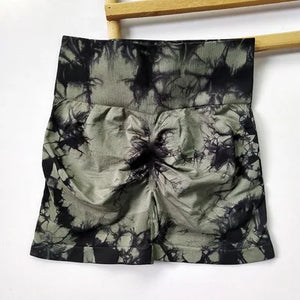 Black green short