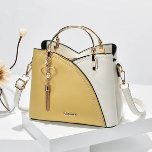 yellow with white
