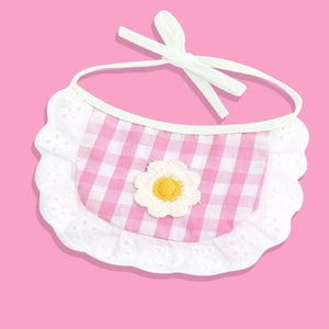 Pink Grid Bib