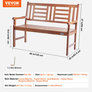 Wooden 48 Inches