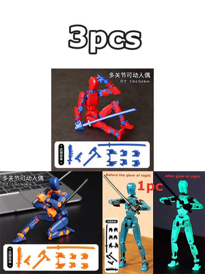 3pcs D