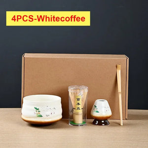 4PCS-White coffee