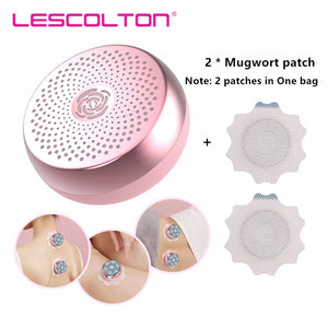 Pink with 2 patches