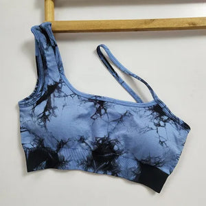 Blue bra