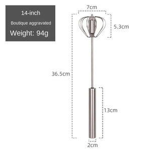 Manual egg beater