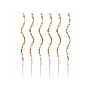 6pcs  Champagne