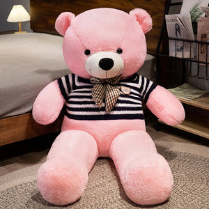 blue clo pink bear