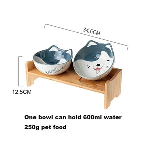 Two bowls and standC