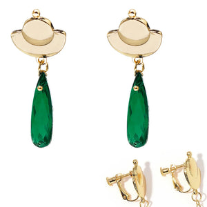 green ear clips