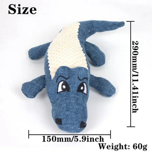 Blue crocodile