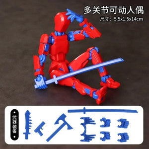 red blue