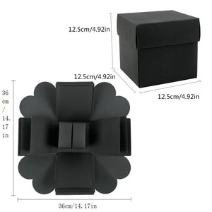 black 12.5 12.5cm