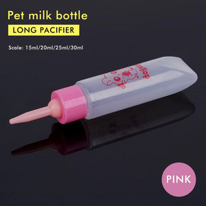 pink-long pacifier