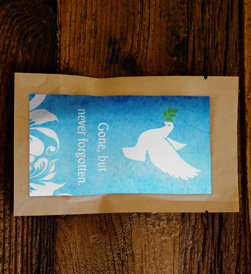 Sympathy Dove Memorial Tree Gift, We Plant 1 More Tree