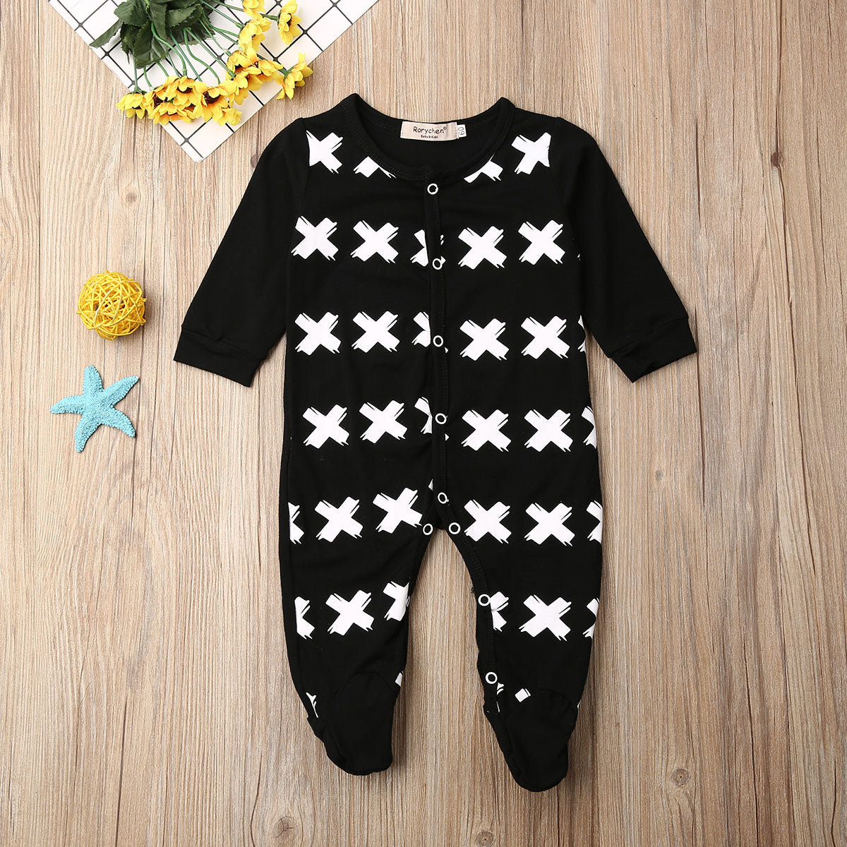 Toddler Baby Boy Rompers 0 12M Animal Print Foot