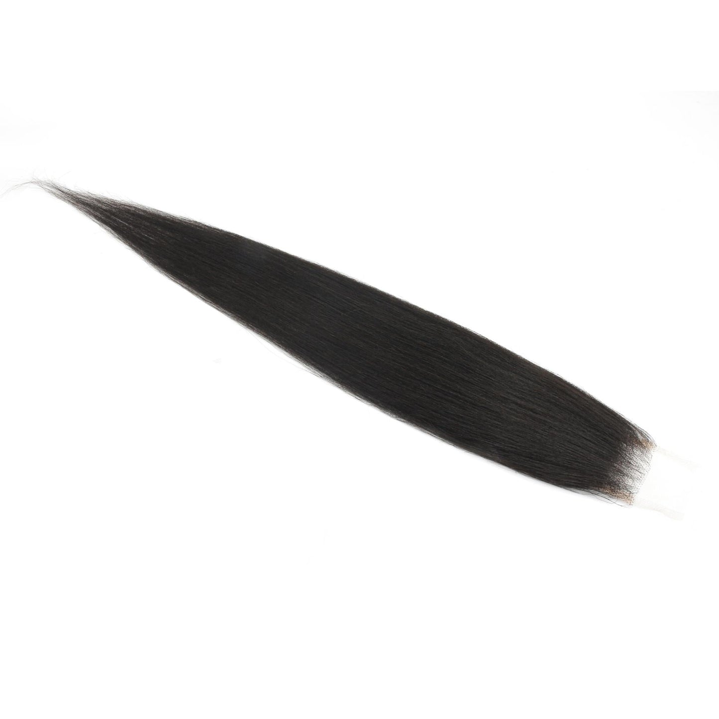 Yaki Straight 2x6 Transparent Lace Human Hair Closure