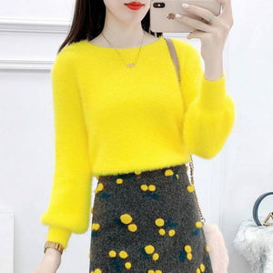 Yellow sweater