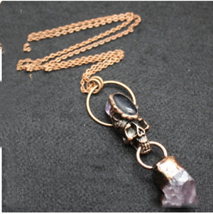 Skull Pendant Plus Necklace