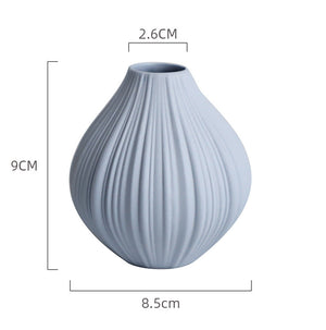 Blue aromatherapy vase