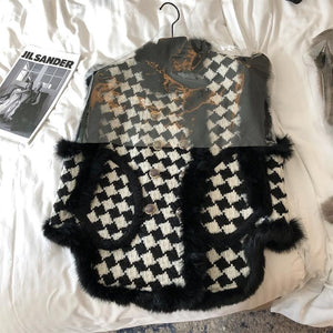 Black Plus Velvet Style