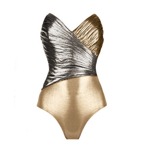 Single Golden Swimsuit