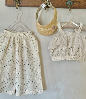 Dotted Lace suspender