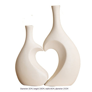 Love Bottle White Pair