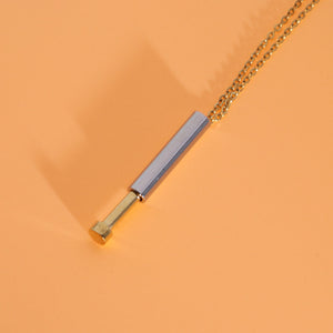 Cylinder gold silver