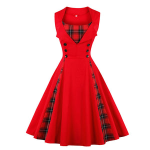 Red With Plaid