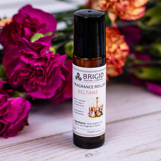 Beltane Fragrance Roller – Rose & Jasmine Perfume Oil Roller