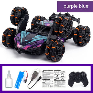Purple 6wheel Single Control
