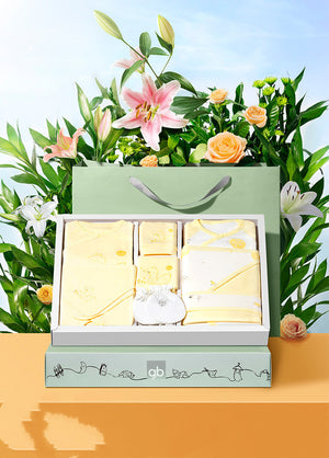 Bright yellow 12piece set