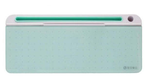 Green dot matrix bottom