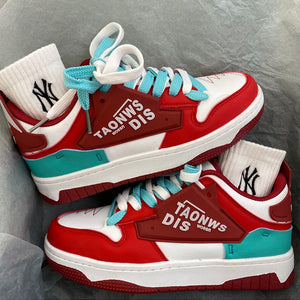White red