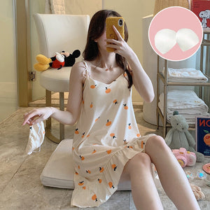 Beige orange free eye mask bra
