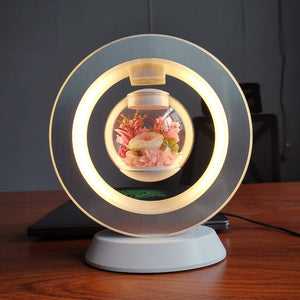 Pink Rose round bottom
