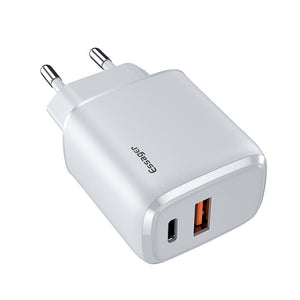 Dual port PDQC 20W white