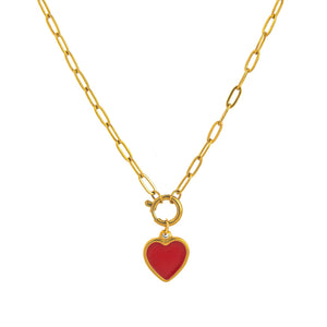 C Love Heart Pendant