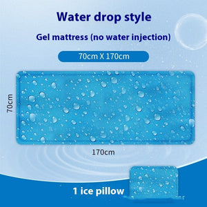 70x170WaterDrop with pillow